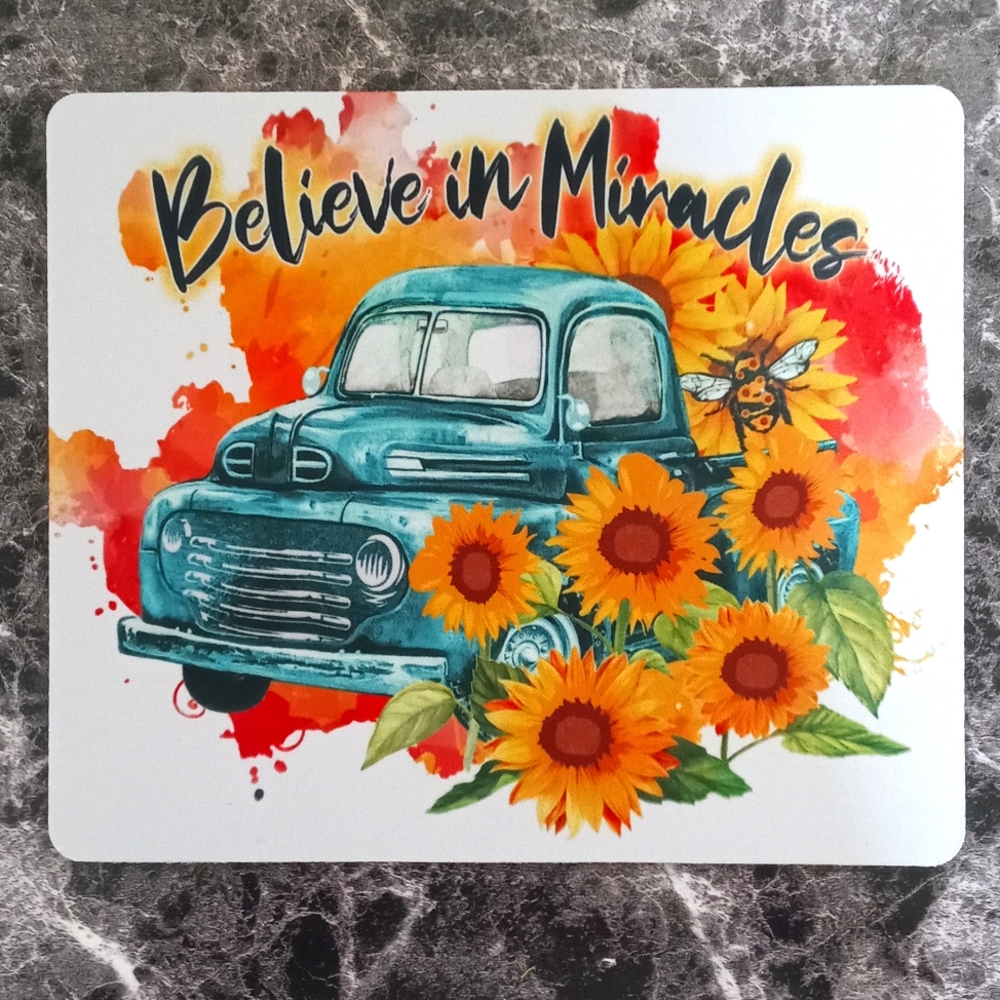 Custom made mouse pad
